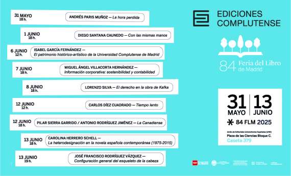 Programación definitiva de firmas en la Feria del Libro de Madrid 2025